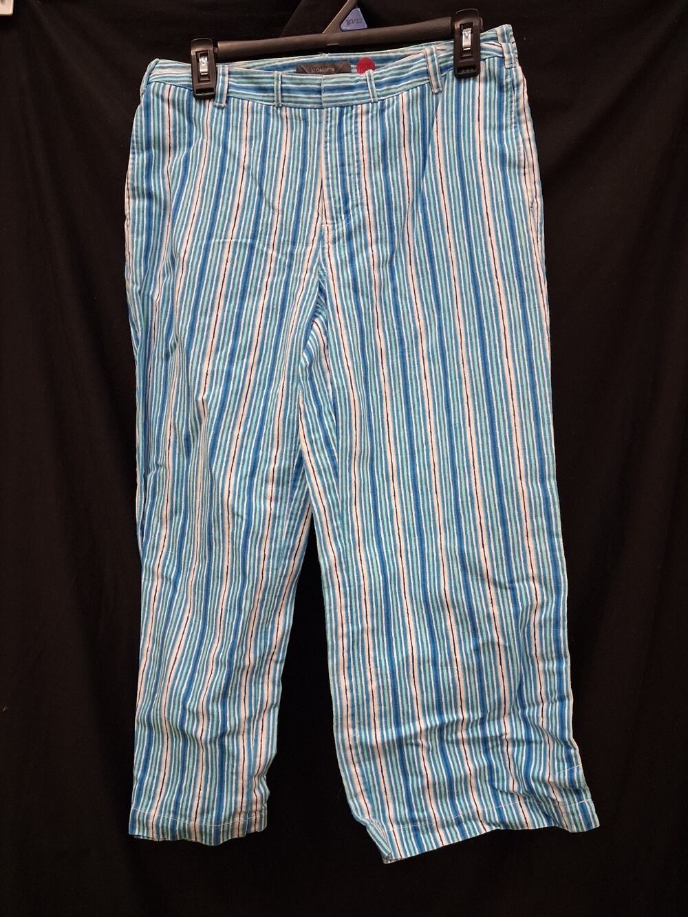 Women's Liz Claiborne Petites Striped Linen Pants Size 6